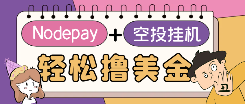 最适合新手小白上手的web3钱包Nodepay空投项目，单窗口挂机收益10刀-鲸鱼网